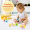 Matching Eggs 12 pcs Set Color & Shape Recoginition Sorter Puzzle